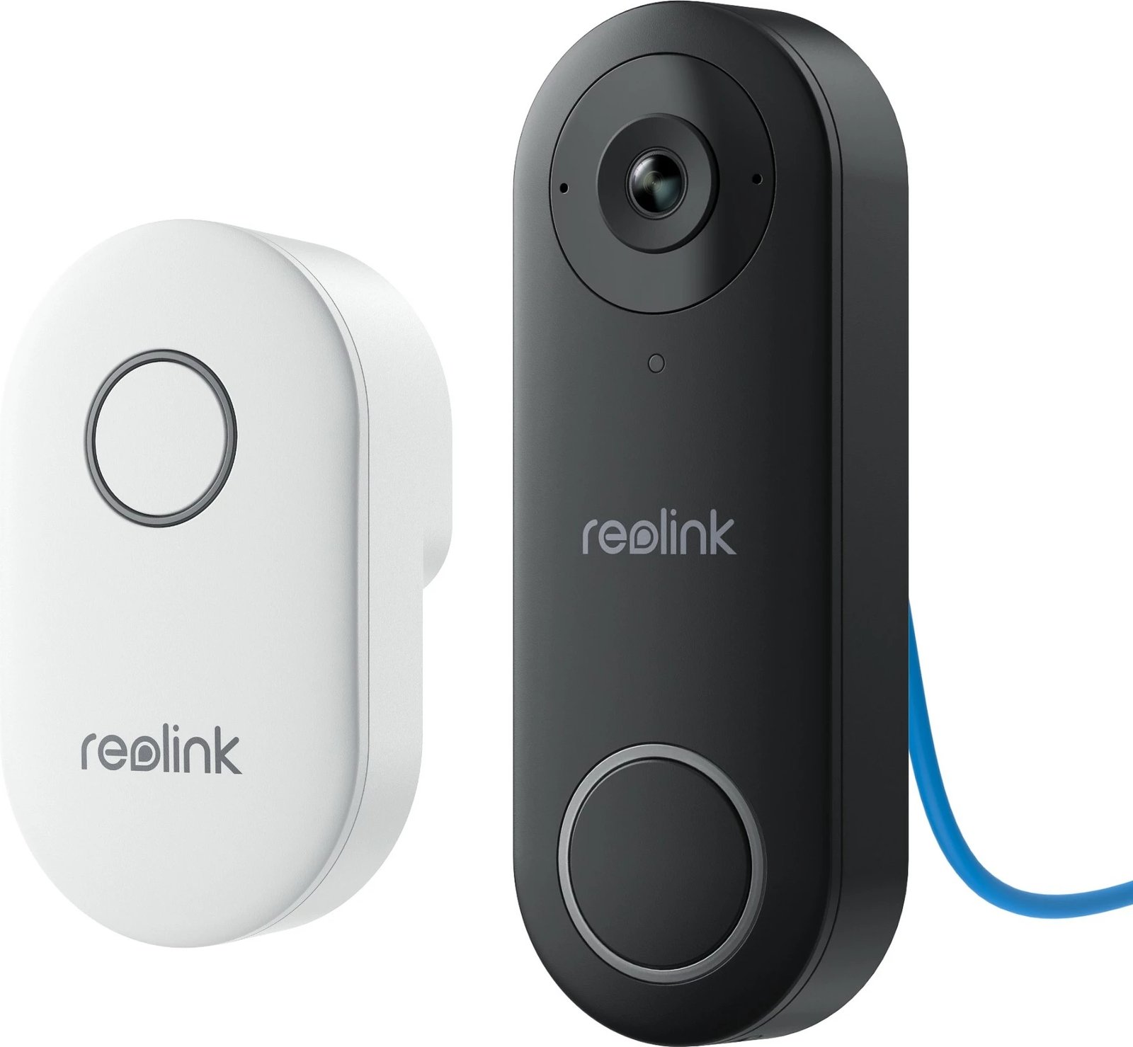 Kamerë dere Reolink D340P, 5MP, PoE, Detektim personi, Dy-drejtim audio, e zezë, e bardhë