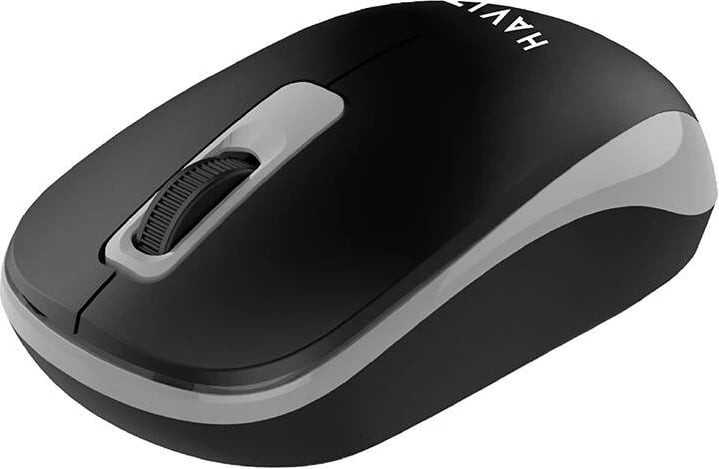 Maus pa tela Havit MS626GT, 1200 DPI, USB-C, Gri