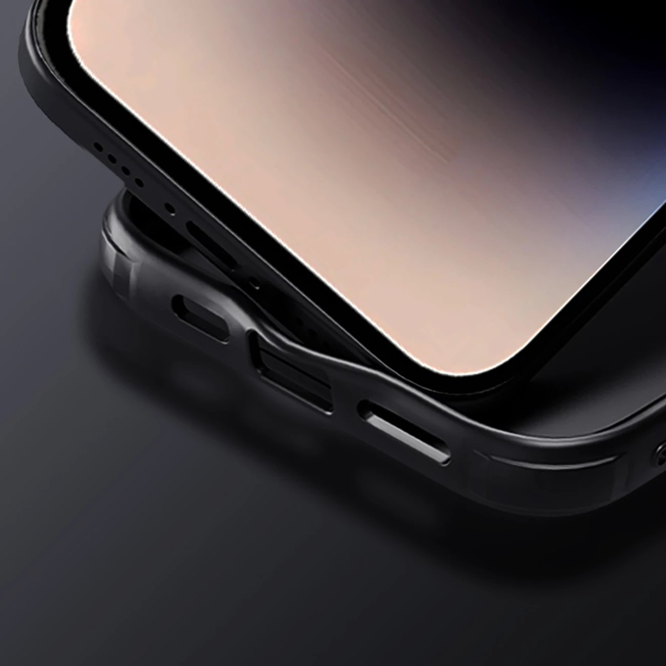 Mbështjellës Nillkin CamShield Pro Magnetic për iPhone 16 Pro, i zi