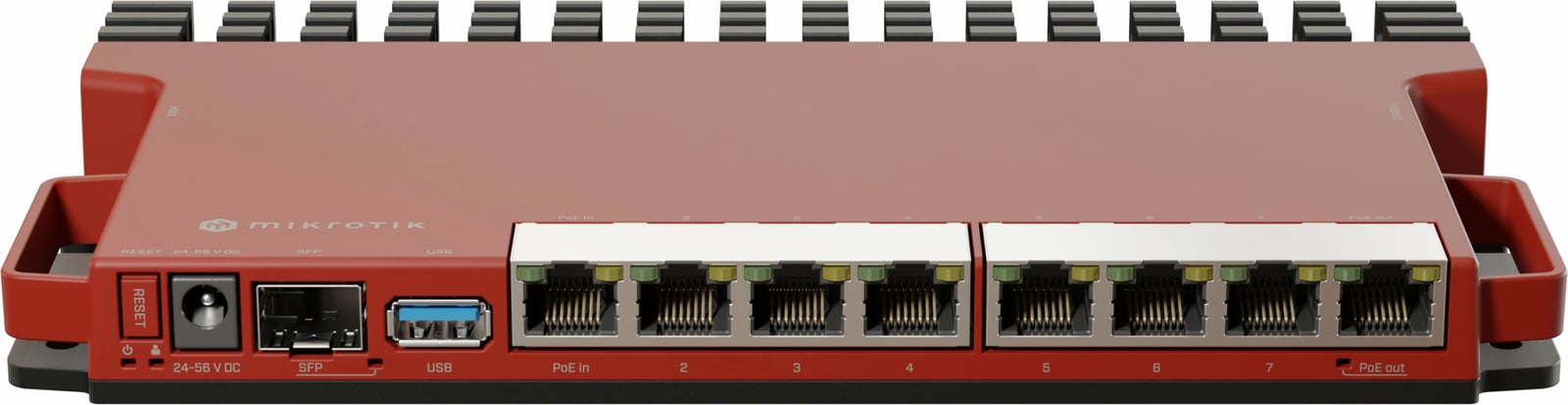 Router MikroTik L009UiGS-RM, 2.5 Gigabit Ethernet, Gigabit Ethernet, e kuqe
