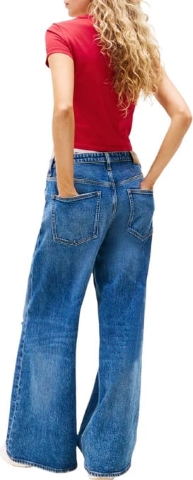 Maicë Tommy Hilfiger Jeans femra e kuqe