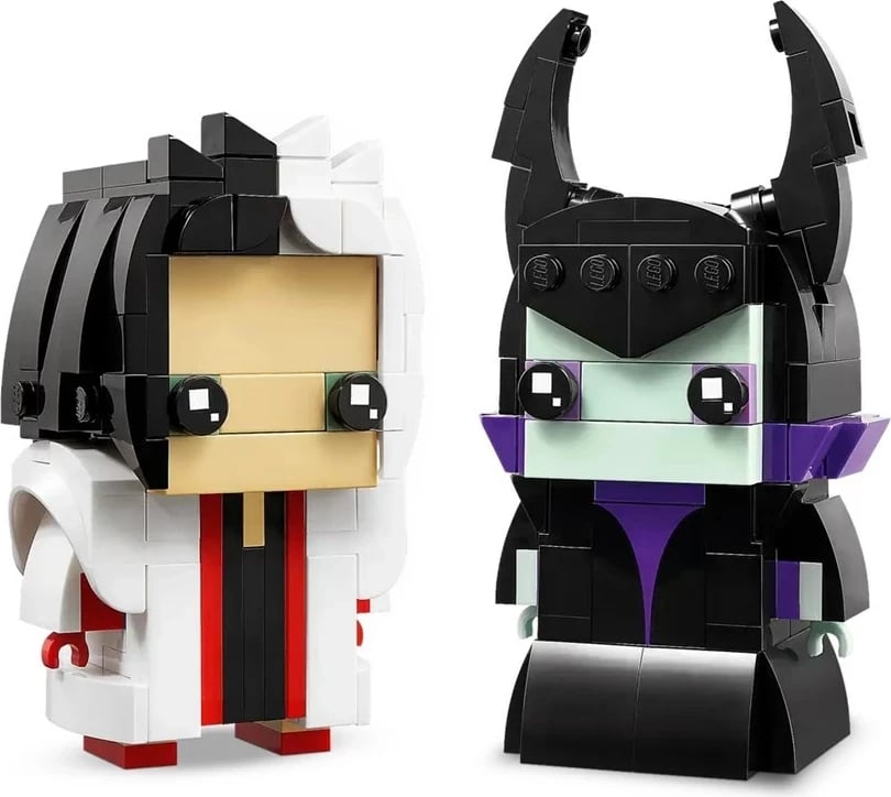 Set LEGO BrickHeadz 40620 Cruella & Maleficent