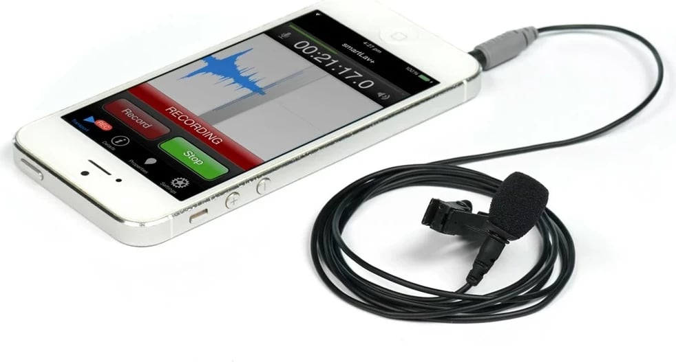 Mikrofon lavalier RODE smartLav+, me kabllo, 3.5 mm, i zi, 2 copë