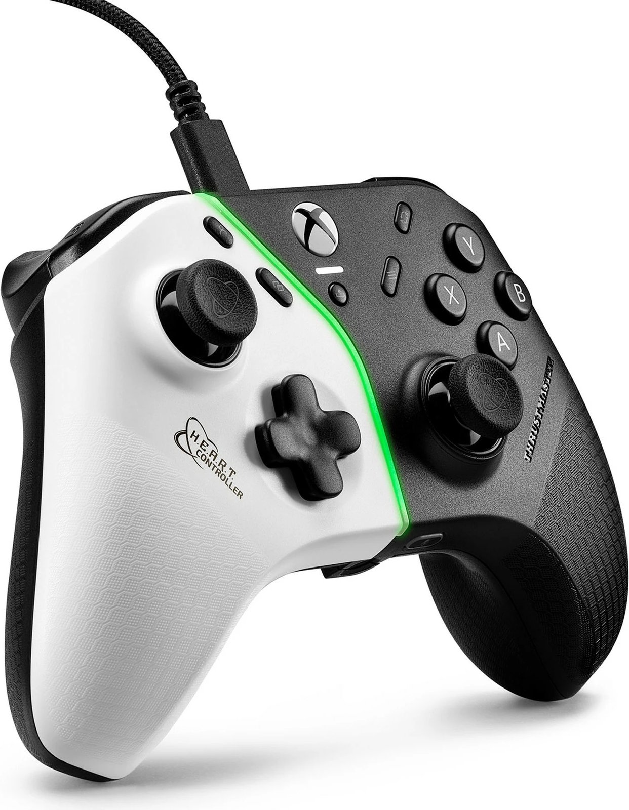 Gamepad Thrustmaster HEART Controller, 16 butona, USB Type-C, i zi/bardhë