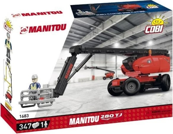 Set ndërtimi COBI Manitou 280 TJ, 347 pjesë, e kuqe