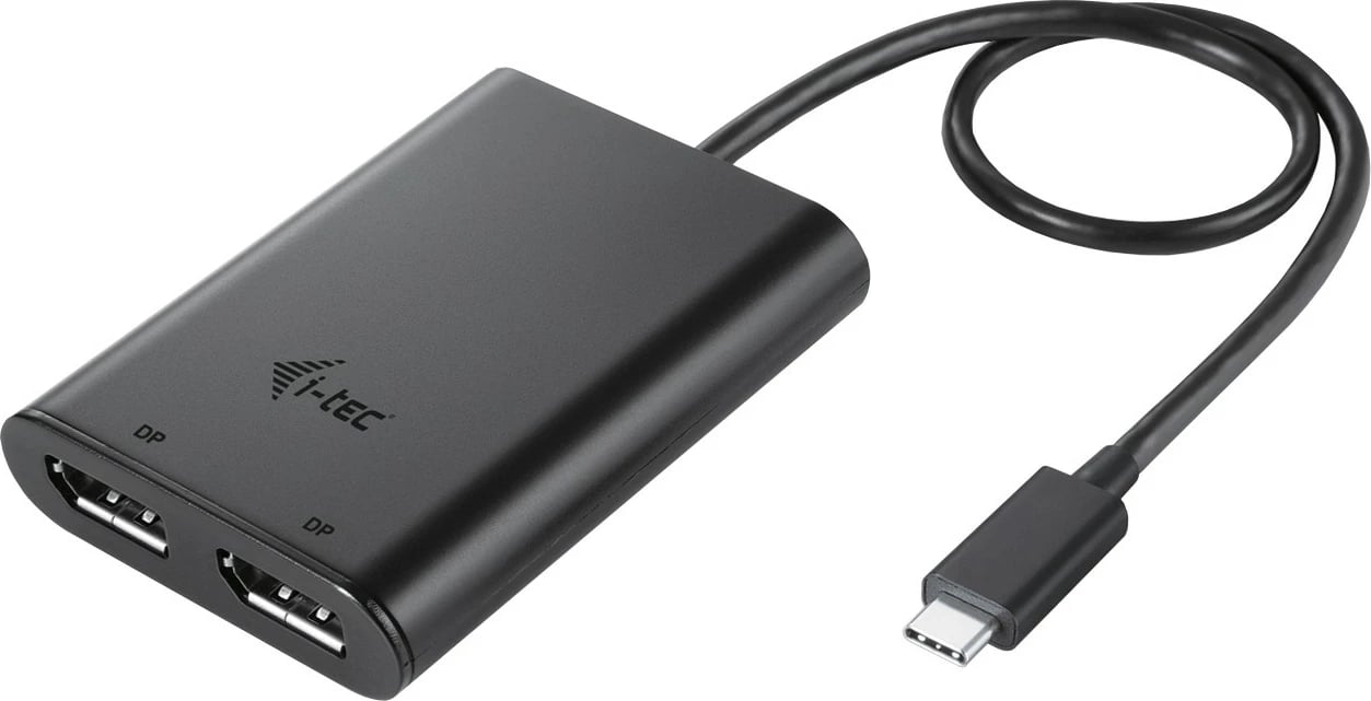 Adapter USB-C I-Tec Dual 4K/60Hz, 2x DisplayPort, i zi