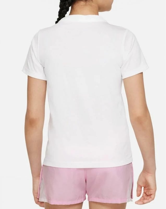 Maicë për fëmijë Nike, e bardhë