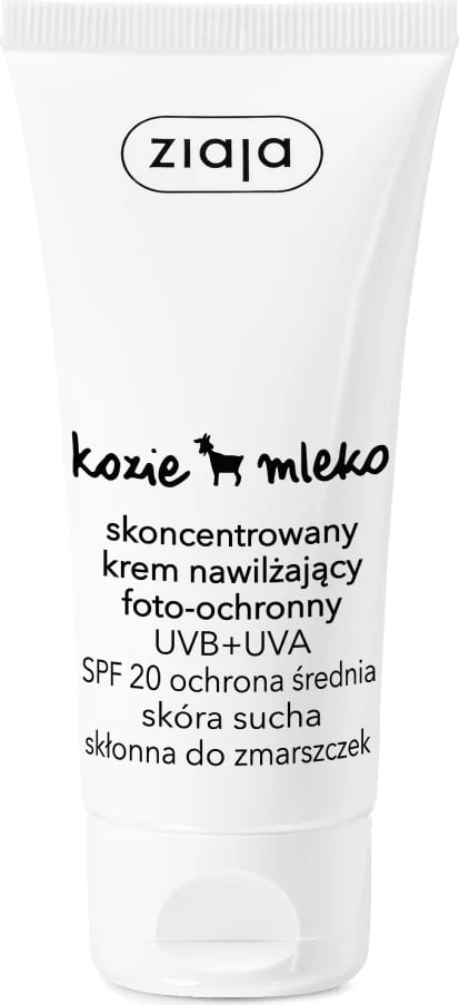 Krem fytyre hidratues anti-rrudhë Ziaja Kozie mleko unisex 50ml