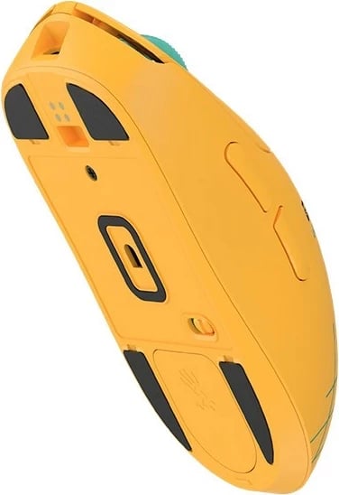 Maus A4Tech Bloody R72 ULTRA DUO Renegade Sunset, wireless, RGB, i verdhë