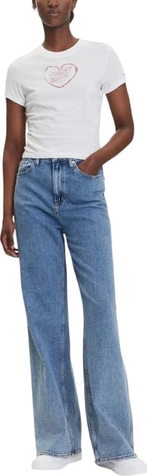 Maicë Tommy Hilfiger Jeans femra e bardhë