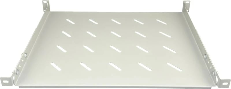 Raft fiks ALANTEC për kabinete 19", 1U, 350mm, Gri