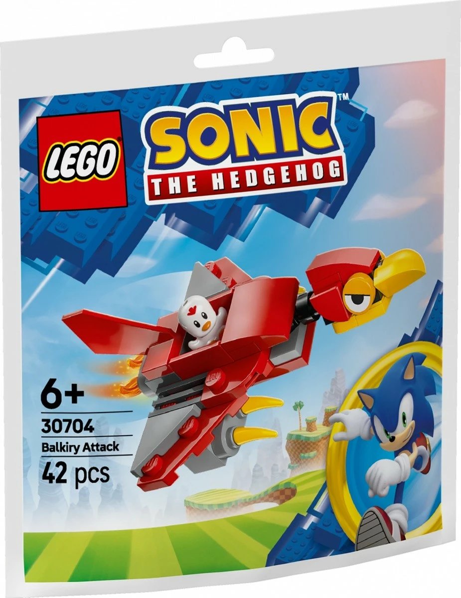 Set ndërtimi LEGO Sonic the Hedgehog 30704, 42 pjesë, i kuq