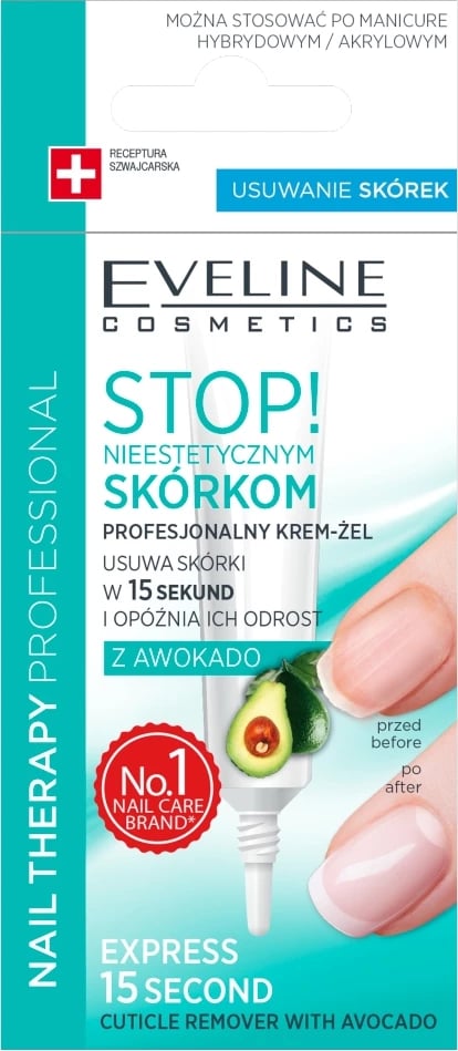 Krem-xhel për kutikula Eveline Cosmetics Nail Therapy Professional 12ml