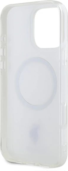 Mbështjellës U.S. Polo Assn. për iPhone 16 Pro, MagSafe, Bardhë