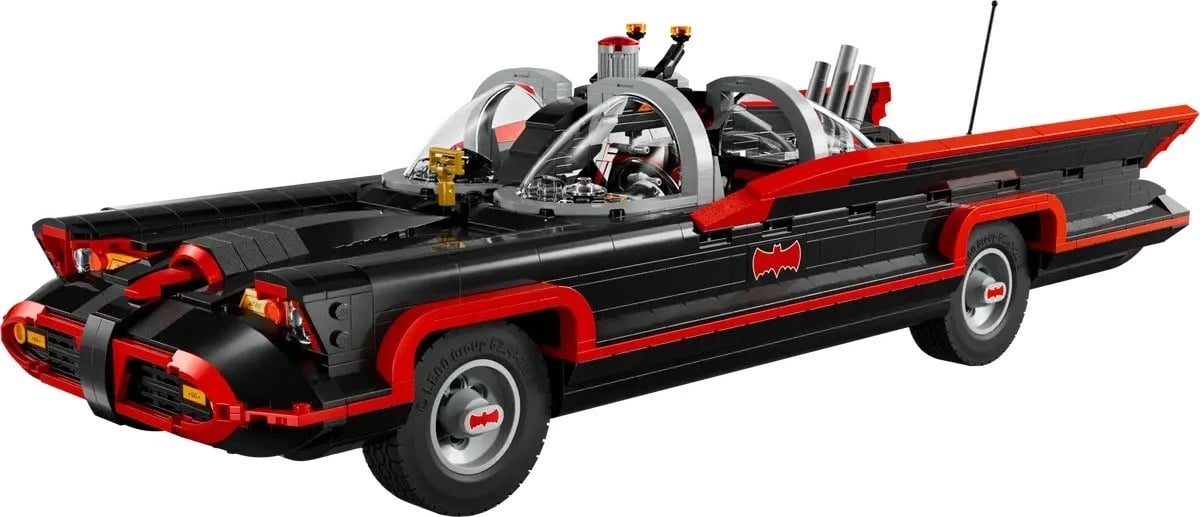 Set LEGO Batman 76328 Batmobile nga Seriali Klasik TV