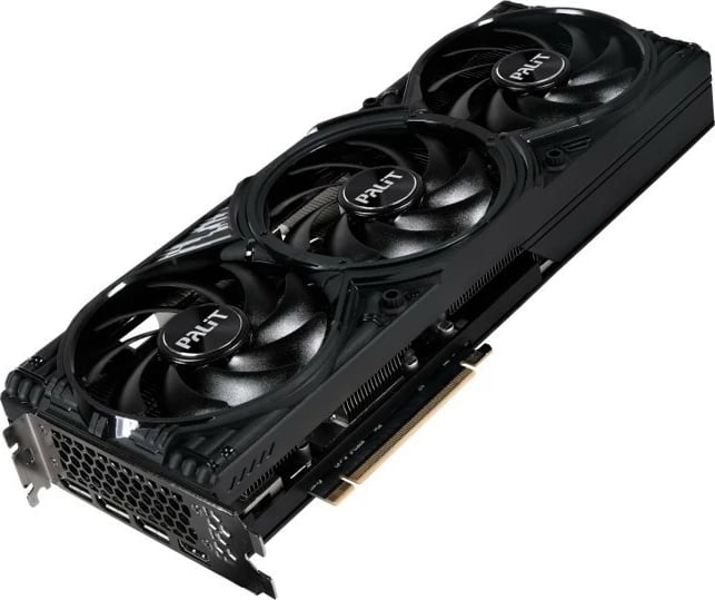 Kartë grafike Palit GeForce RTX 5070 Ti GAMING PRO-S, 16 GB GDDR7, 256-bit, 3 ventilatorë, e zezë
