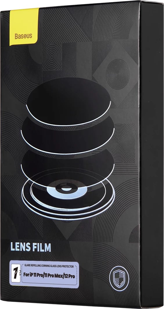 Xham mbrojtës kamerës Baseus për iPhone 12 Pro / 11 Pro Max / 11 Pro, Transparent