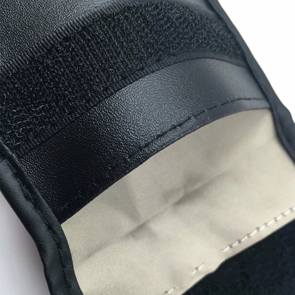 Mbështjellës kundër vjedhjes për çelësa makine Hurtel, Faraday Box, 14x10cm, i zi