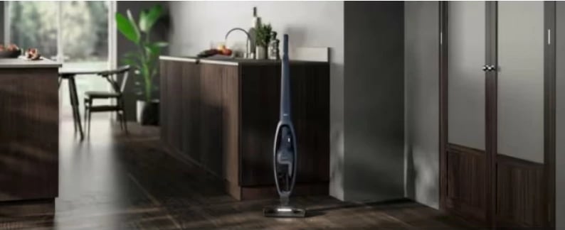 Fshesë me korrent pa kabllo AEG AS 52CB18DB, 0.3L, 45 min, denim blue