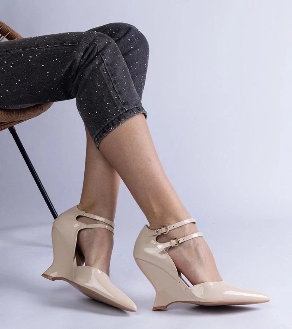 Pumps PRIMO 211598 femra, bezhë