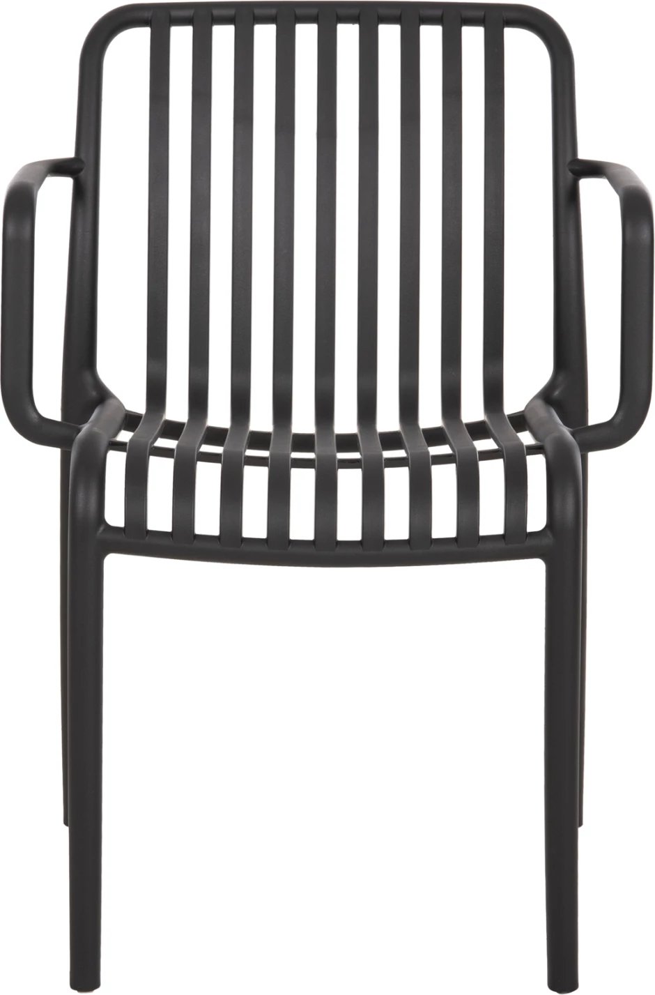 Karrige e jashtme CONVEE FH6105.02 polipropileni e zezë 55x56x79H cm