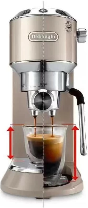 Makinë espresso DeLonghi Dedica Arte EC885, bežowy