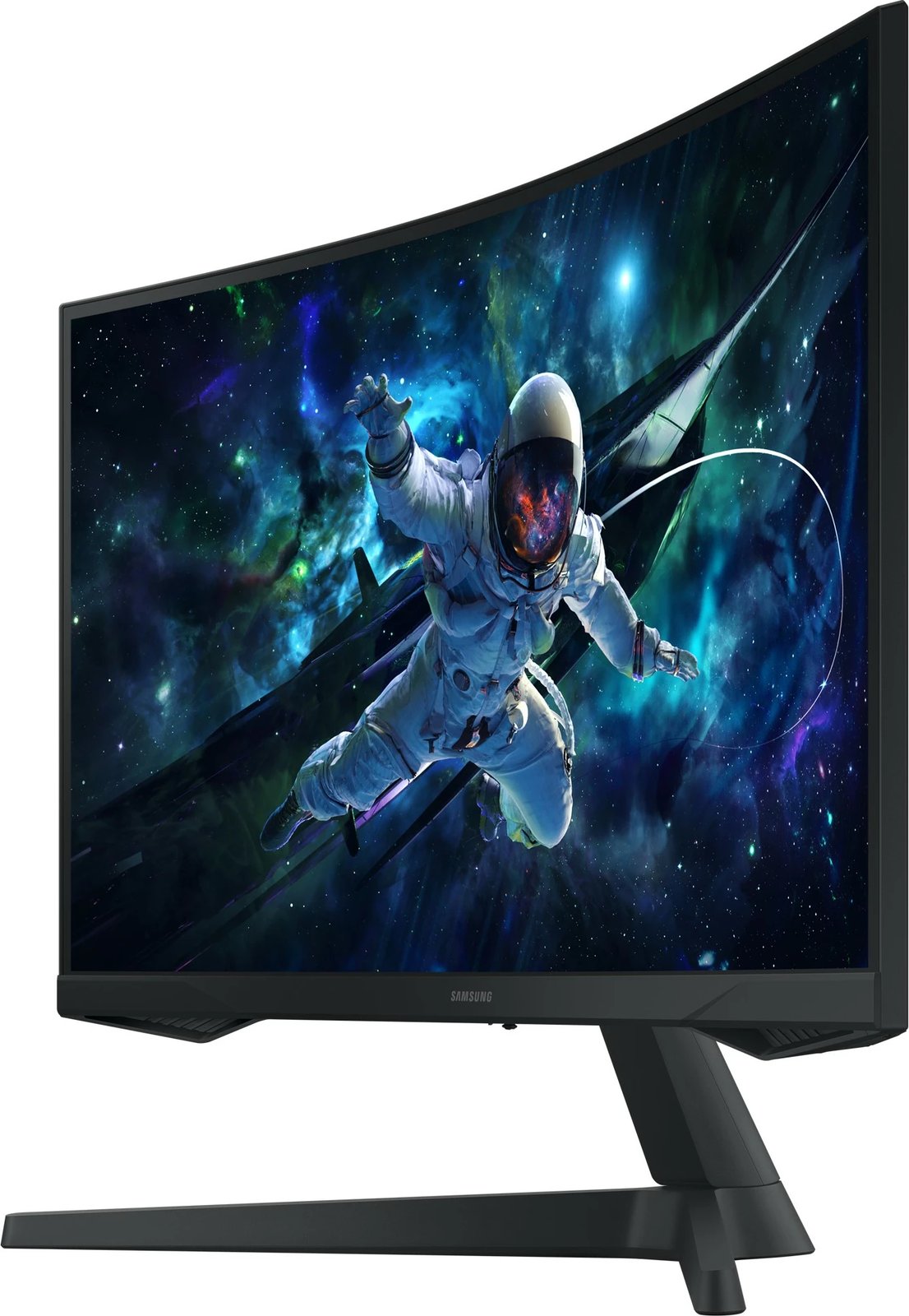 Monitor Samsung G55C, 27", 2560 x 1440 pixels, Wide Quad HD, LED, 1 ms, Black