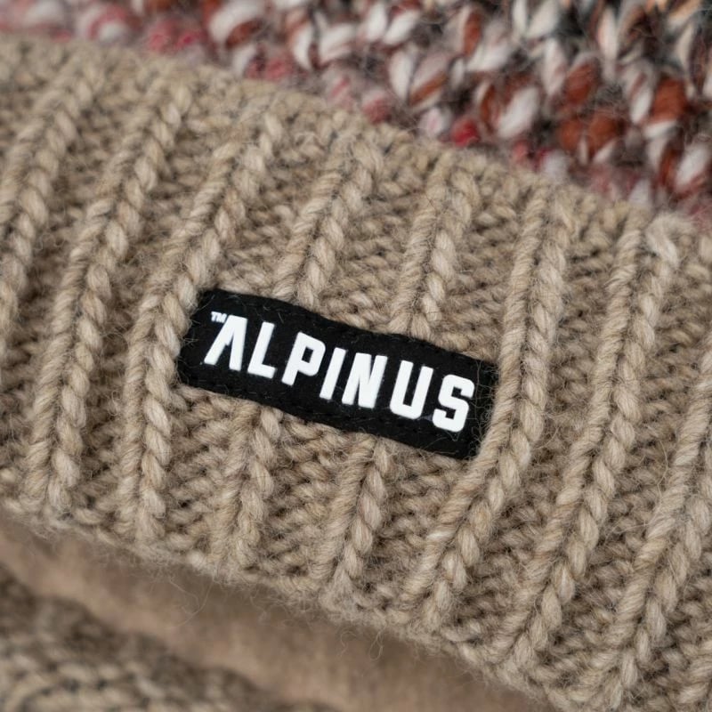 Kapelë Alpinus Autiola W për femra, ngjyrë bezhë/krem