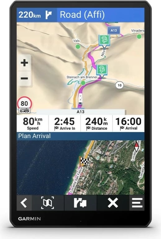 Navigacion Garmin 1095, 32 GB, Ekran 10.1", i zi
