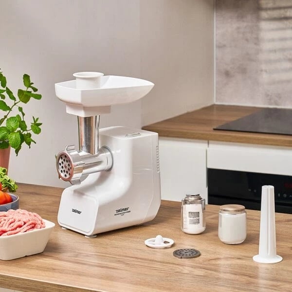 Makinë mishi Zelmer ZMM3511B, 1500 W, Bardhë