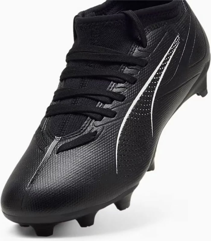 Çizme futbolli Puma për fëmijë, të zeza