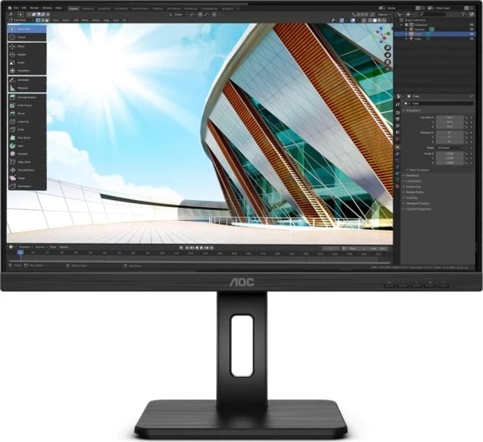 Monitor AOC Q24P2Q, 24", Quad HD, i zi