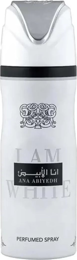 Despodorant spray unisex Lattafa Ana Abiyedh I Am White 200ml