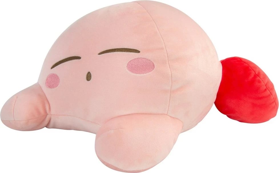 Lodër pelushi TOMY Club Mocchi-Mocchi Suya Suya Sleeping Friend Kirby, 38 cm, shumëngjyrëshe
