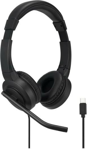 Kufje Kensington H1000 me mikrofon, USB-C, të zeza