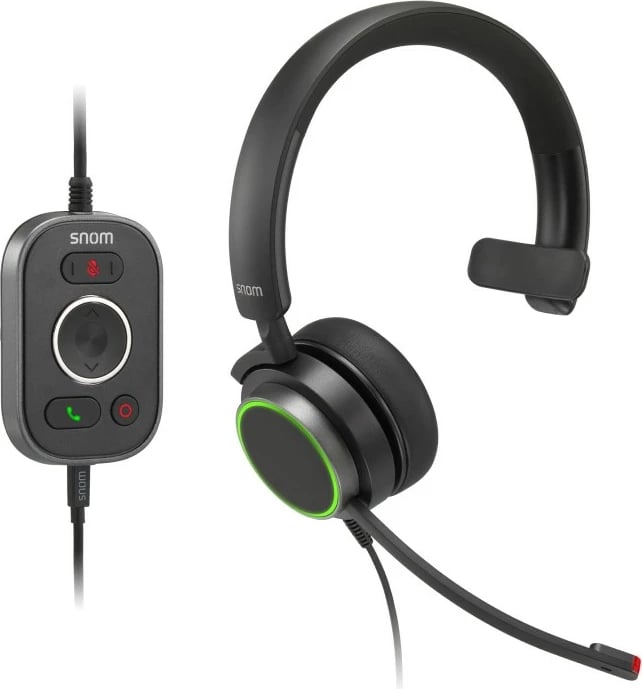 Headset Snom A330M, Wired, 20 - 20000 Hz, 140 g, Black