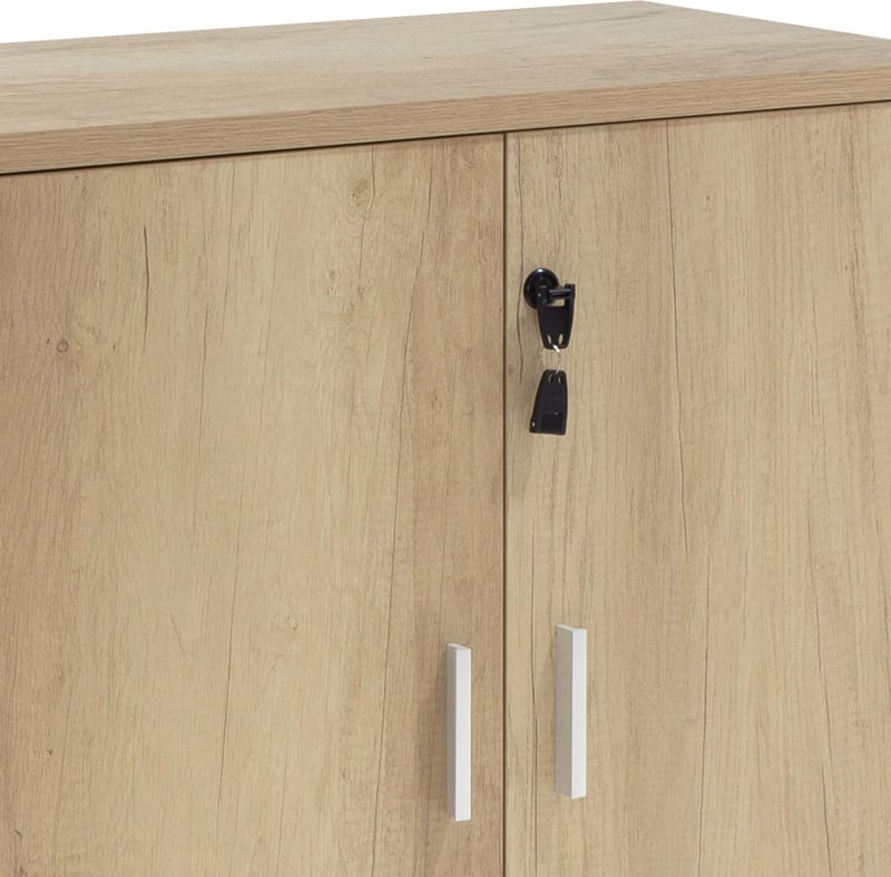 Raft librash Lotus, ngjyrë lisi - gri e errët, 80x40x80cm