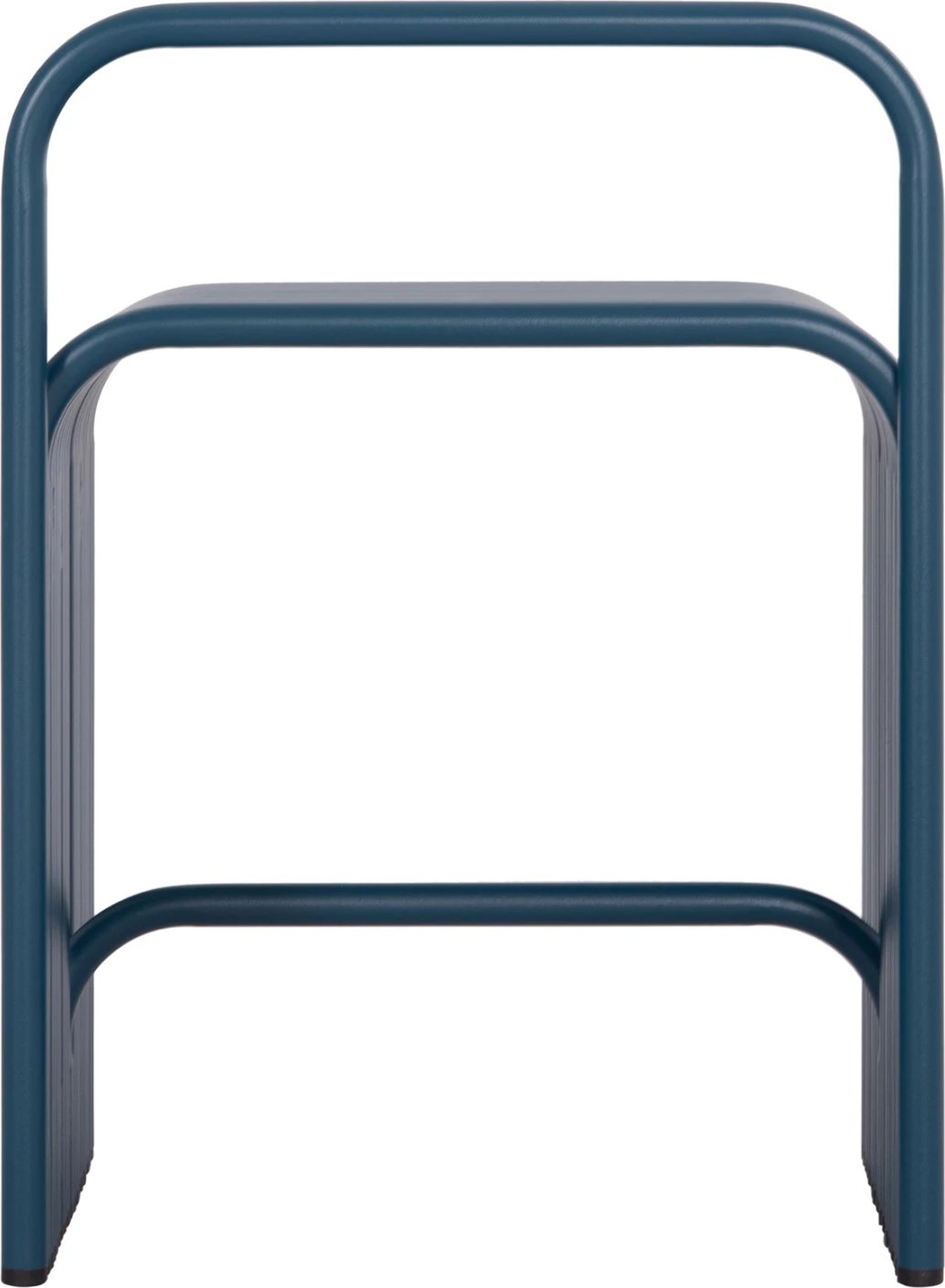 Karrige e ulët INTREPID, alumin, ngjyrë kaltër, 40x38x55Hcm Karrige e ulët INTREPID, alumin, ngjyrë kaltër, 40x38x55Hcm