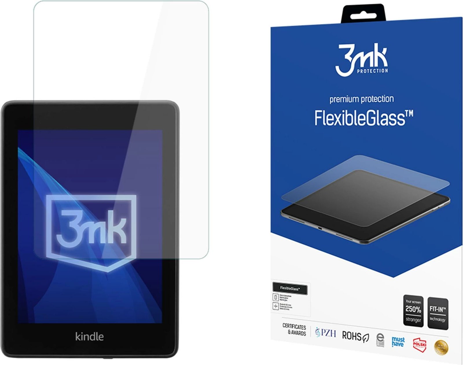 Xham mbrojtës hibrid 3mk FlexibleGlass për Kindle Paperwhite 6 (7")