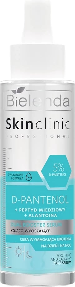 Serum për fytyrë për femra Bielenda Skin Clinic Professional D-pantenol Dual Booster, 45ml