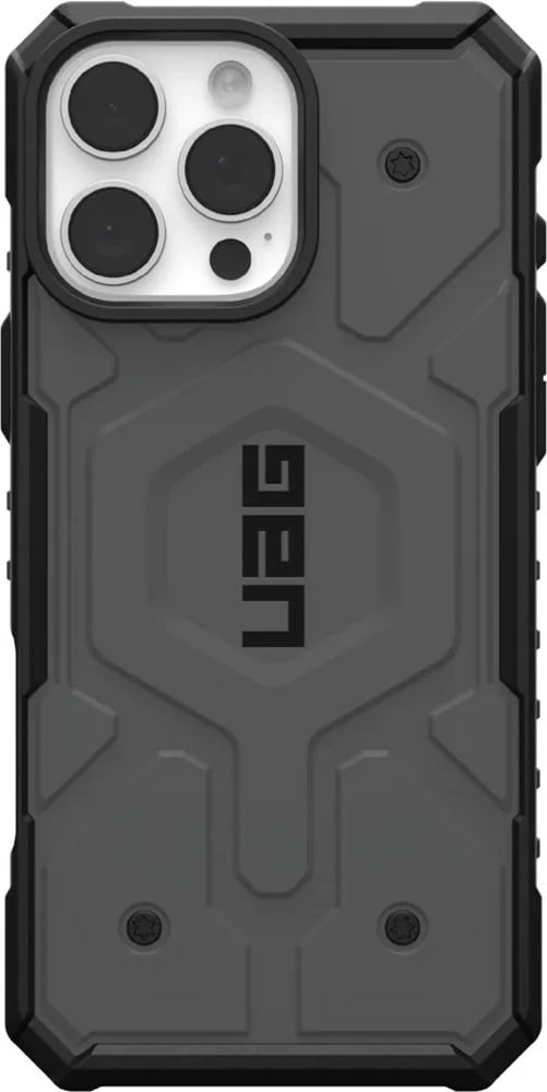 Mbështjellës Urban Armor Gear Pathfinder për celular, për Apple, 17.5 cm (6.9"), TPU, argjend