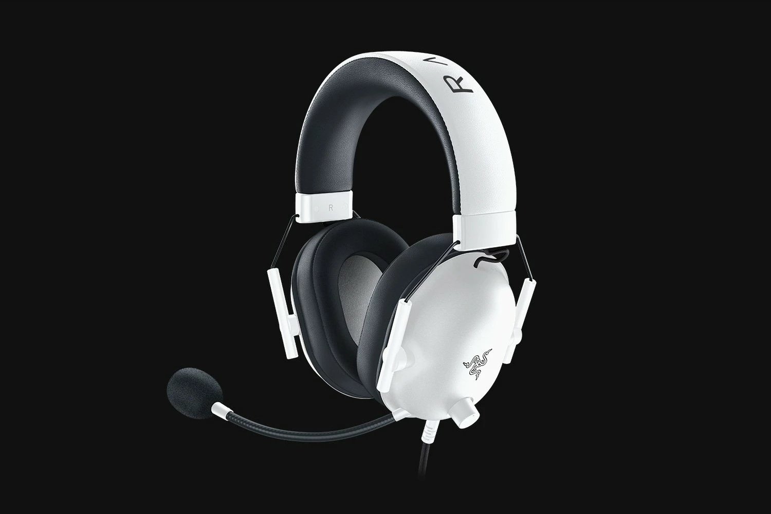 Kufje Razer BlackShark V2 X, Wired, Gaming, 12 - 28000 Hz, 240 g, White