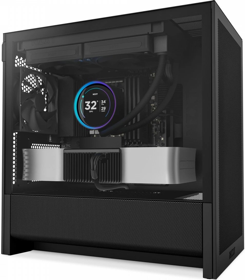 Kasë NZXT H3 Flow, Mini Tower, ATX/Micro ATX, e zezë