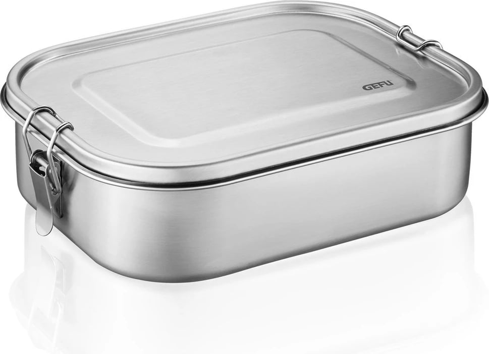 Kuti ushqimi GEFU Endure G-12735, 2 ndarje, metal, argjend Kuti ushqimi GEFU Endure G-12735, 2 ndarje, metal, argjend