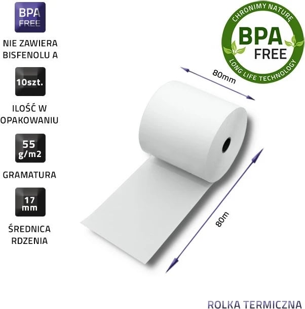 Rrotull Termike Qoltec 51892, 80 x 80 | 55g/m2 | 10 copë | Pa BPA Rrotull Termike Qoltec 51892, 80 x 80 | 55g/m2 | 10 copë | Pa BPA