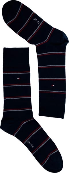 Çorape për meshkuj Tommy Hilfiger, blu, 3 pale