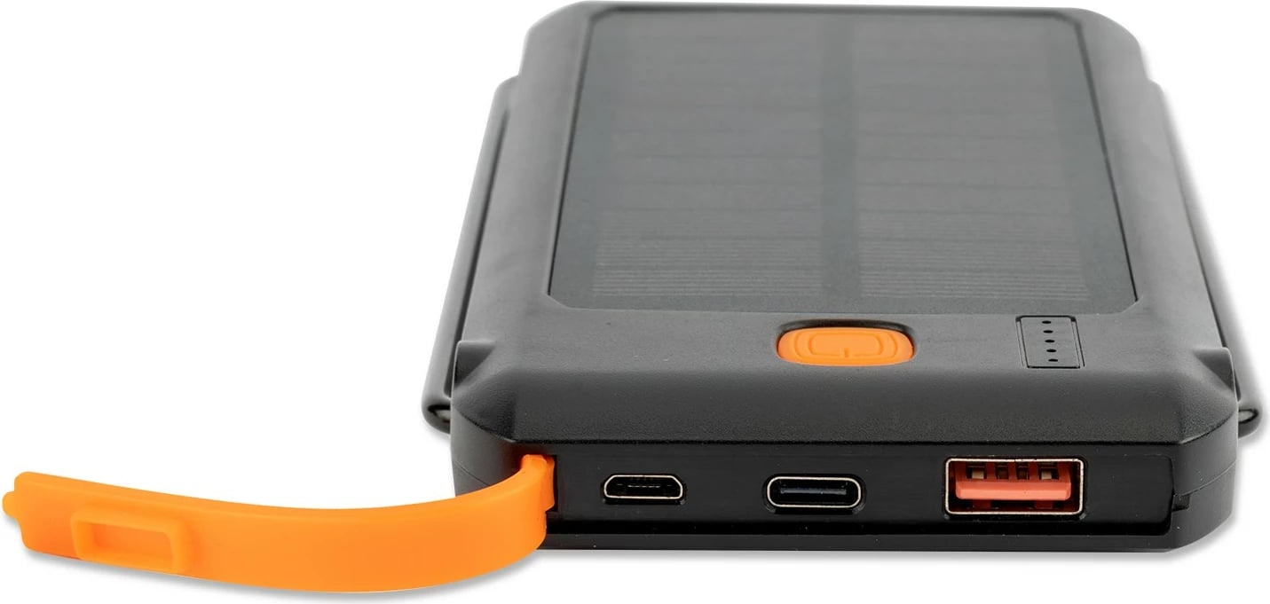 Powerbank 4smarts TitanPack Flex 10000 mAh, Quick Charge 3.0, e zezë, portokalli Powerbank 4smarts TitanPack Flex 10000 mAh, Quick Charge 3.0, e zezë, portokalli