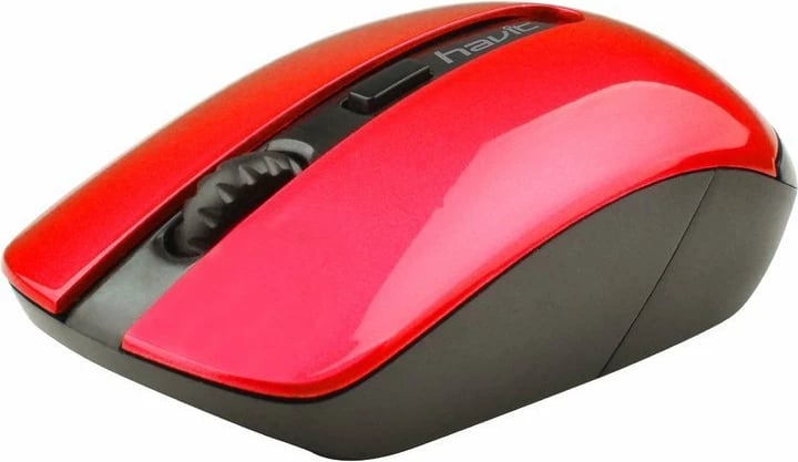 Maus wireless Havit MS989GT, 1600 DPI, i zi & i kuq