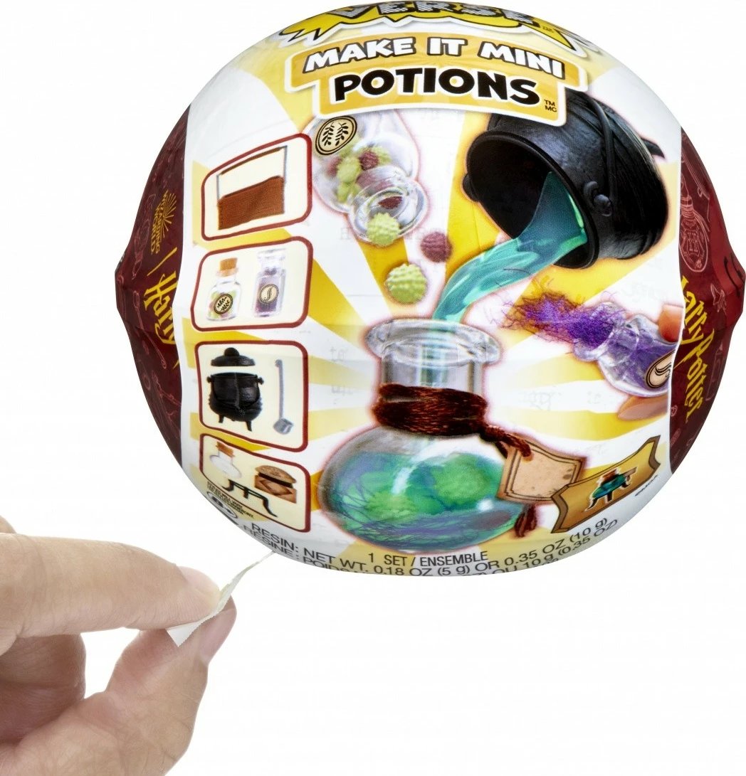 Set figurina Miniverse Harry Potter Make It Mini Potions, MGA, 15 copë