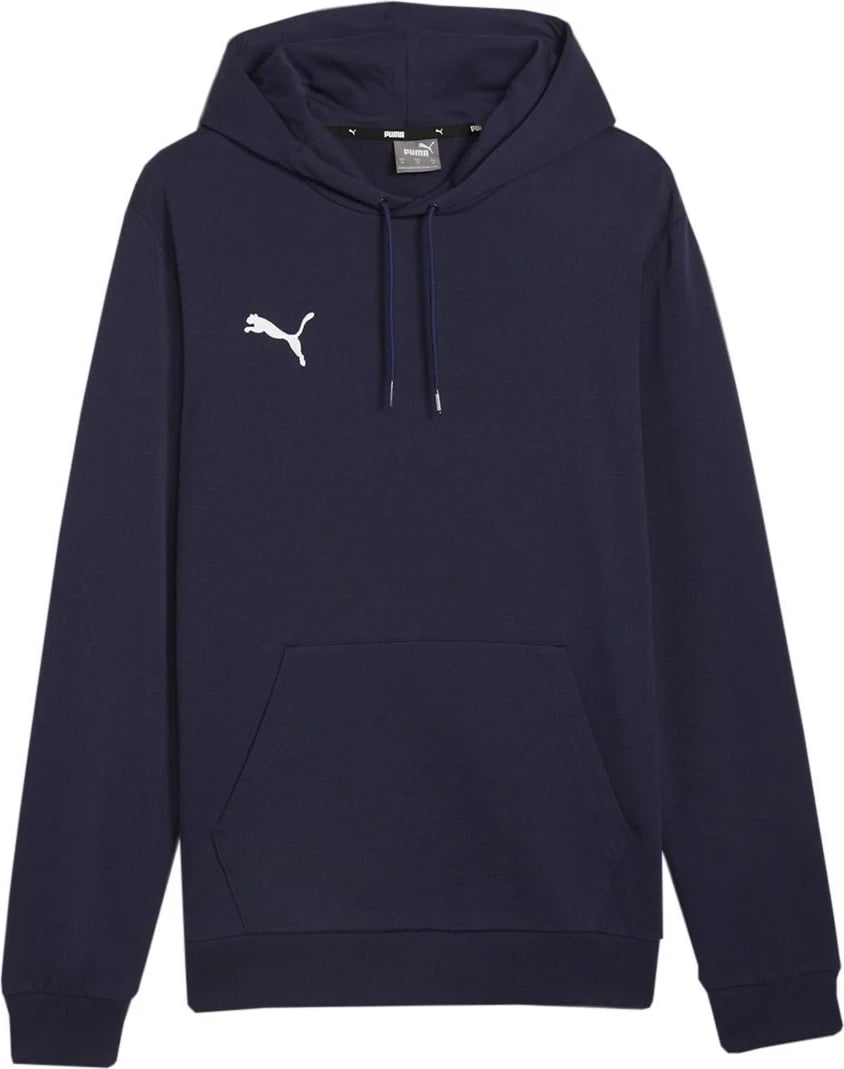 Duks Puma Team Goal Casuals me kapuç, navy blue